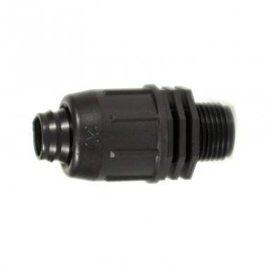 Spojka Quick joint s vonkajším závitom 25x1/2″, Spojka Quick joint s vonkajším závitom 25x1/2" slúži na spájanie 25 mm LDPE hadi