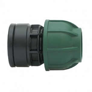 Spojka Connecto s vnútorným závitom 20x3/4″, Spojka Connecto s vnútorným závitom 20x3/4″ slúži na spájanie 20 mm HDPE hadicu so 